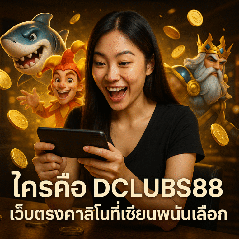 Meta Title: ใครคือ DCLUBS88 เว็บตรงคาสิโนที่เซียนพนันเลือก
