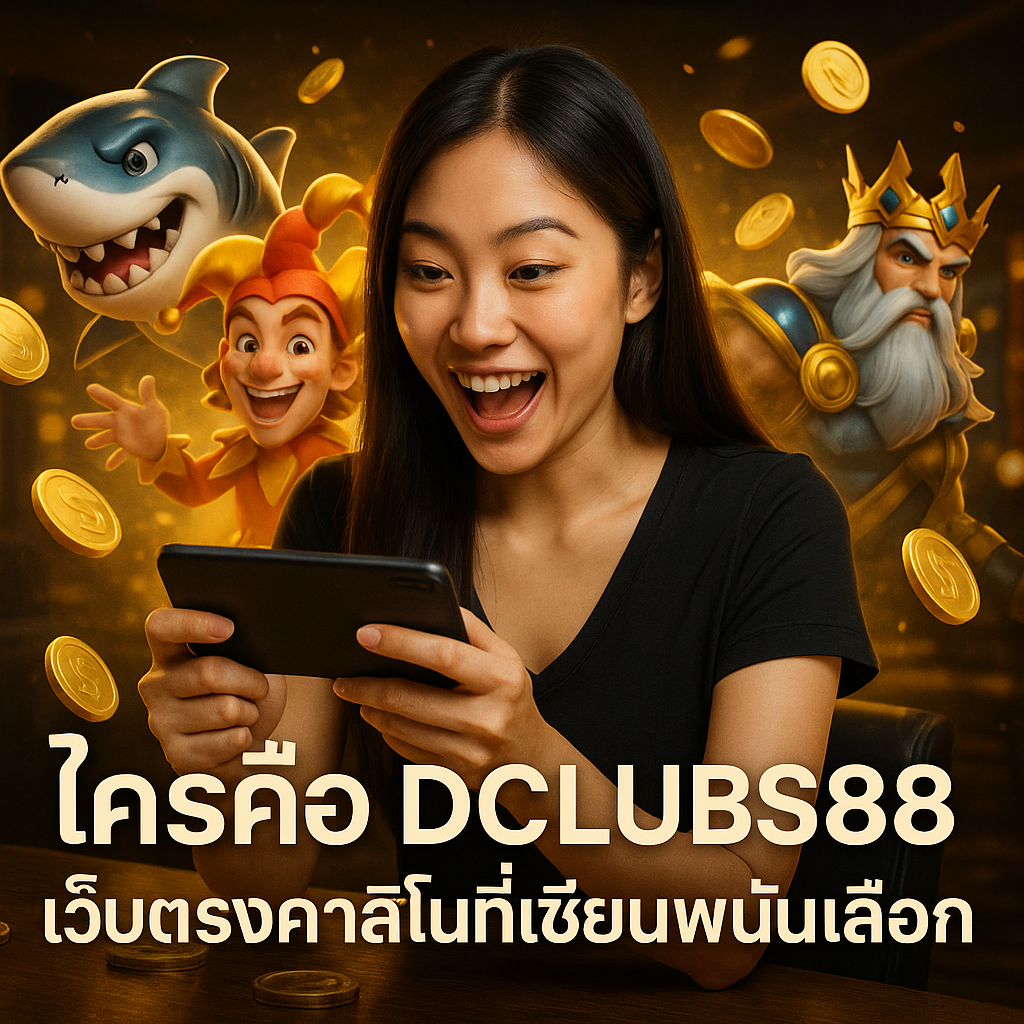 Meta Title: ใครคือ DCLUBS88 เว็บตรงคาสิโนที่เซียนพนันเลือก