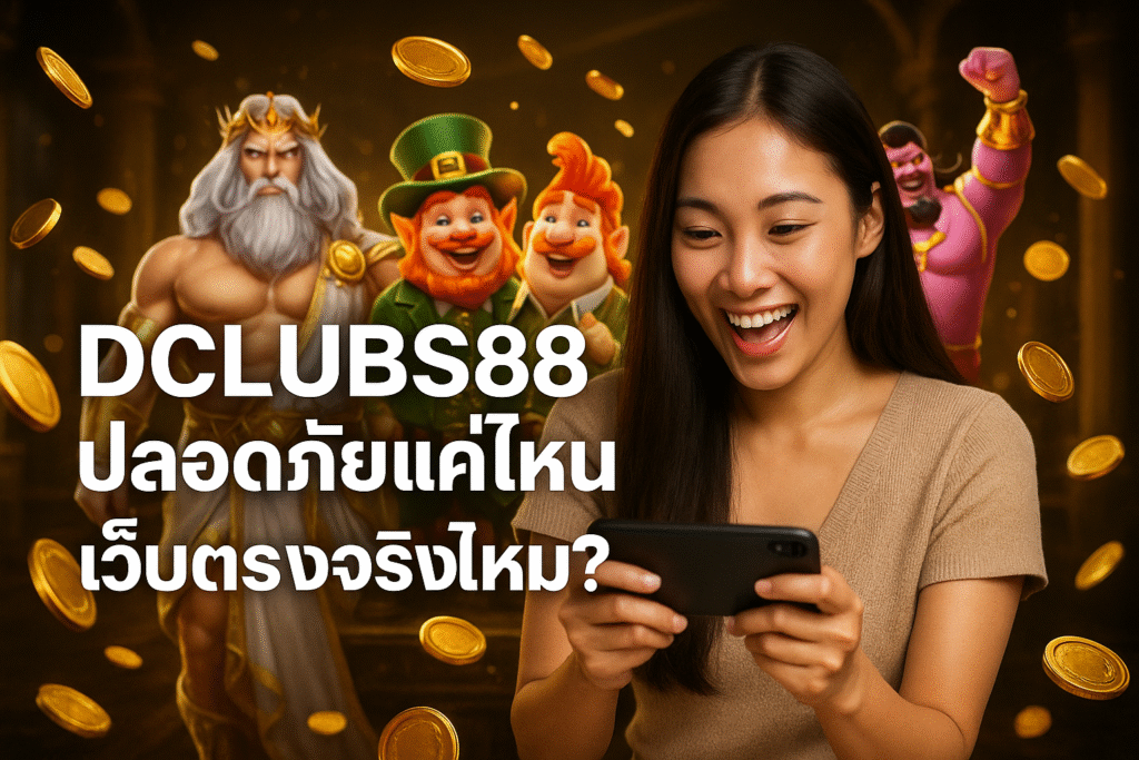 DCLUBS88 ปลอดภัยแค่ไหน เว็บตรงจริงไหม?