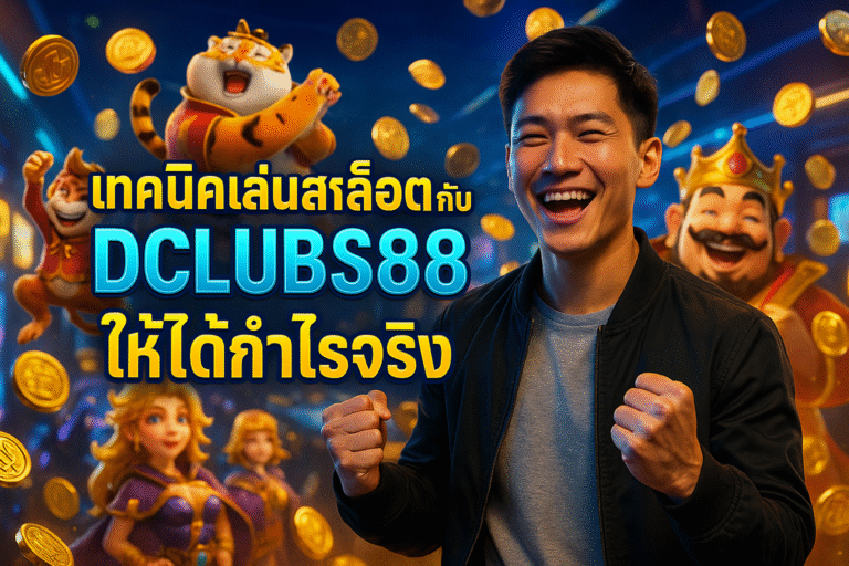 เทคนิคเล่นสล็อตกับ DCLUBS88 ให้ได้กำไรจริง