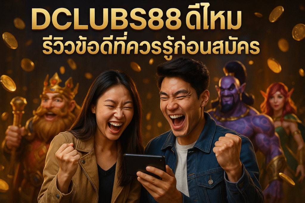 DCLUBS88 ดีไหม รีวิวข้อดีที่ควรรู้ก่อนสมัคร