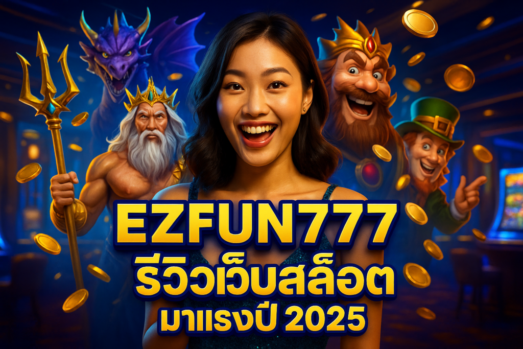 EZFUN777 รีวิวเว็บสล็อต มาแรงปี 2025